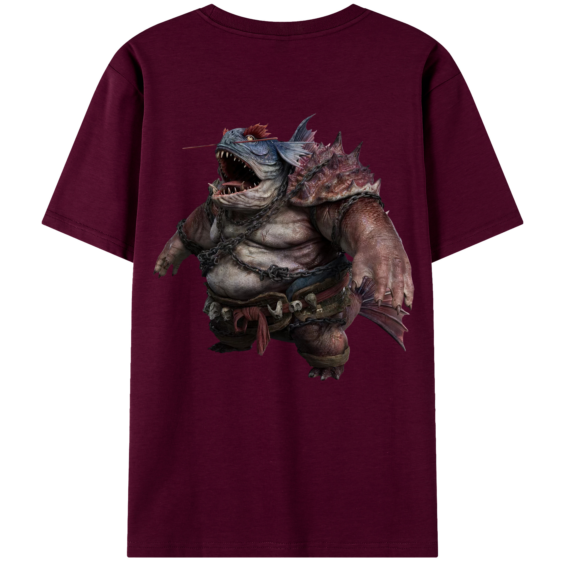 （画像用） Ne Zha 2 ナタ 魔童の大暴れ レディース半袖Tシャツ(バックプリント)